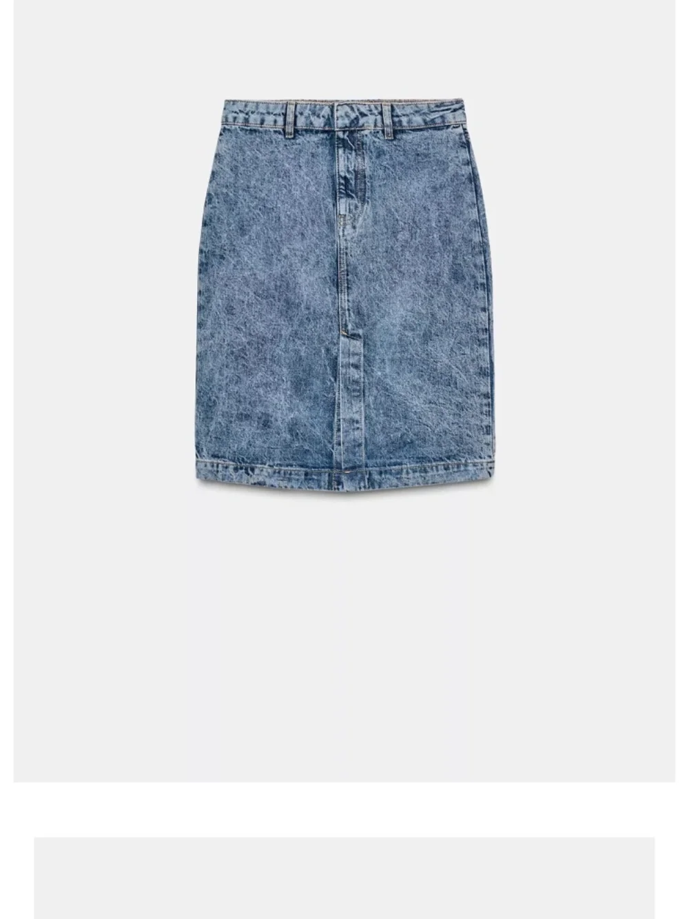 NWT Zara denim skirt